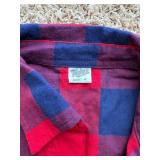 Joe Mauer Brand Flannel Minnesota Twins Shirt, Male Sized Medium, Includes Joe Mauer Autograph Stitched into the sleeve