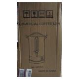 Commercial Coffee Maker 100 Cup Coffee Urn Hot Beverage Dispenser 4 Gallon Retail $120 | 16L Large Coffee Urn Dual Layers 304 Stainless Steel 1300W Fast Brew Percolator For Business, Catering, Church 