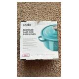 3.5 Qt Dutch Oven Enameled Cast Iron with lid