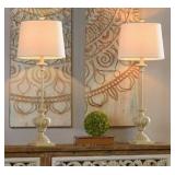 Stylecraft 34.25" Chantilly 2-pc. Lamp Set Retail $160