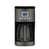 Cuisinart 14 Cup Programmable Coffee Maker Color Black Retail $120 Model DCC-3200BKSNAS