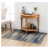 Mohawk Home Furie Stripe Machine Woven Indoor Rectangular Accent Rug 23”x36”
