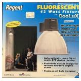 Regent DL42FPC Bronze Outdoor Dusk to Dawn Fluorescent light fixture featuring CooLux technology