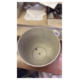 14 Inch Natural IronStone Garden and Flower Pot, Latte Color, Indoor and Outdoor Use, Quality Material, 6.60 Gallon Triple Layered Coating for a Lasting Finish