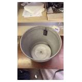 14 Inch Natural IronStone Garden and Flower Pot, Gray Color, Indoor and Outdoor U se, Quality M aterial, 3.6 Gallon Triple Layered Coating for a Lasting Finish