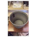 14 Inch Natural IronStone Garden and Flower Pot, Timberline Slate Color, Indoor and Outdoor U se, Quality M aterial, 3.6 Gallon Triple Layered Coating for a Lasting Finish