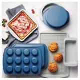 TramontinaRise 7-Piece Ceramic Non-stick Bakeware Set - No wire cooling rack Retail $70