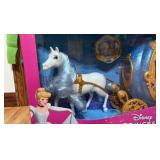 Disney Princess Cinderella’s Carriage Toy Set, Carriage and Horse Ages 3+