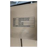 Black Room Divider, Eight Panels, Adjustable, 6-Feet High, 176 Inches Wide, Great to Separate and Divide Rooms, Great for Offices, Homes, Bedrooms, Dorm Rooms, Churches and More