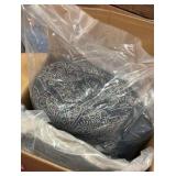 Madison Park King Comforter 8-Piece Set, One Comforter Two Shams Two Euro Shams, One Bed Skirt, Two Decorative Pillows Navy and White Pattern - in Original Package