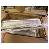 Four Chafing Dish Set for Buffets and Parties, New in Box, Parts Should all Be There, Includes 8 Pans (Enough for Four Sets of Two Where One Pan Holds the Food and Another Holds the Water, and 4 Lids)