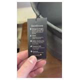 14 Inch Natural IronStone Garden and Flower Pot, Timberlake Slate Color, Indoor and Outdoor Use, Quality Material, 3.60 Gallon Triple Layered Coating for a Lasting Finish