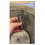 14 Inch Natural IronStone Garden and Flower Pot, Gray Color, Indoor and Outdoor U se, Quality M aterial, 3.6 Gallon Triple Layered Coating for a Lasting Finish