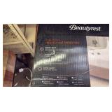 Beautyrest Cool Touch Heated Mattress Pad, Cal King Size, Controller Included BR55-4076 RETAIL $350.00