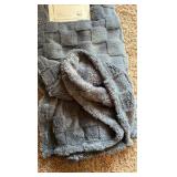 50”x60” Decorative Throw, Super Soft, Zane Blue