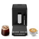CASABREWS ACAFE Plus, 20 Bar Fully Automatic Espresso Machine, Black Retail $360