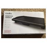 Cooks Nonstick Griddle 10”x19” With Drip Tray