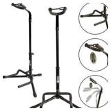 RockJam Full-Sized Acoustic Guitar Kit (Black) Great for Beginners