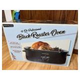 Nostalgia 18 Quart Professional Roaster Oven, Black Color