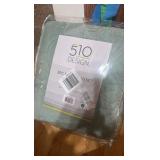 King | 510 Design Oakley 3 Piece Reversible Bedspread Set | Color Sage| retail $190