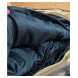 Fieldcrest king-cal king classic stripe 3 piece comforter set. Retail $250 Navy