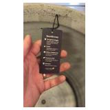 14 Inch Natural IronStone Garden and Flower Pot, Gray Color, Indoor and Outdoor U se, Quality M aterial, 3.6 Gallon Triple Layered Coating for a Lasting Finish