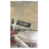 Two Piece Comforter Set, Cream Colored, 1 Comforter 66 x 90 inches and One Standard Sham 20 x 26 inches, AW04-03C