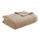 Madison Park Egyptian Cotton Full Queen Size Bed Khaki MP51N-6191