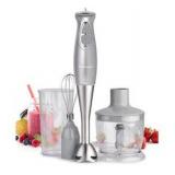 BettyCrocker Immersion Blender 3 in 1 blend, whip, mix, and chop