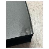 Mailbox Elite Bronze, Medium, Steel, Post Mount, Small dent back corner, 9”h x 7”w x 20d