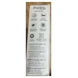 Queen | Purity Home Sheet Set | No Harmful Chemicals | Natural Substrate | water based pigment | 1 flat sheet 1 fitted sheet 2 pillow cases