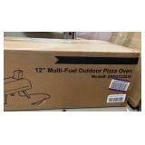 12” Multi Fuel Pizza Oven. Pellet | Gas and electric hook ups sold separate