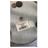 14 Inch Natural IronStone Garden and Flower Pot, Steel Blue Color, Indoor and Outdoor Use, Quality Material, 6.60 Gallon Triple Layered Coating for a Lasting Finish