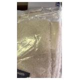 Two Piece Comforter Set, Cream Colored, 1 Comforter 66 x 90 inches and One Standard Sham 20 x 26 inches, AW04-03C