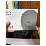 Cooks Brand Compact Air Fryer, Black Color, 2.0 Quart Size