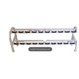 Heavy-Duty Commercial Cybex Dumbbell Rack (USED)