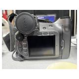 MSRP $1,800 Sony Cyber-shot Pro DSC-D770 Digital Camera 5X Manual Zoom + Focus Rings 1999 Pro Bridge Camera TTL Viewfinder 2.5” LCD Live Histogram Includes Canfield Bag Power Adapter Cables Lens Hoo
