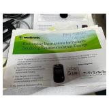 Medtronic Spinal Cord Stimulation SCS Patient Kit Controller + Wireless Recharger Cables Adapters Neurostimulation Support System Helps Manage Chronic Back & Nerve Pain Replacement Kit For Implanted S