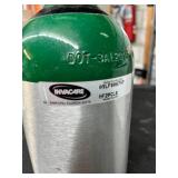 Invacare HomeFill Integrated Oxygen Conserver Cylinder ML6 Portable Refillable Oxygen Tank Built-In Pulse Dose Settings 1-5 + Continuous Flow Lightweight Travel Size Holds 170L Oxygen Perfect For Home