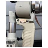 RARE PORTABLE UNIT Kowa SL-5 Handheld Slit Lamp Ophthalmic Exam Scope Kit w/ Power Supply Perfect For Mobile Eye Exams & Anterior Segment Viewing