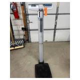 CLINIC FAVORITE Health o Meter Professional 500KL Eye-Level Digital Scale w/ Height Rod BMI Function High Capacity Patient Scale Great For Medical Offices