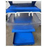 Valleylab Force Triad FT900 Rolling Trolley Cart Multi-Shelf Surgical Equipment Stand w/ Drawer Cord Hooks Perfect For Hospital OR Setup