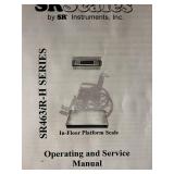 WOW MSRP $8,000! SR Instruments SR463iR In-Floor Platform Scale Flush Mount Design Medical/Vet Scale For Clinics, Hospitals & Animal Centers Heavy Duty- 1000 LB CAPACITY!  Scale Only