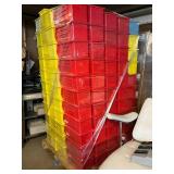 STORAGE SCORE!! MSRP $1500 HUGE LOT 150+ AKRO-MILS AkroBins Stackable Storage Bins Part #30-240 Heavy Duty Industrial 15" x 8" x 7" *Bins stack, sit on shelving or hang from panels/rails Perfect For S