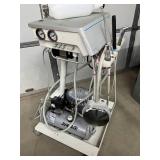 MSRP $8,000 ADEC PAC I SELF-CONTAINED DENTAL DELIVERY SYSTEM, JUN-AIR OILLESS COMPRESSOR, DENTSPLY CAVITRON BUILT-IN ULTRASONIC SCALER, SUCTION & AIR/WATER CONTROLS, MOBILE CLINIC UNIT *MOST PORTA