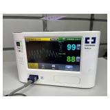 MSRP $4,500 Covidien Nellcor PM1000N Bedside Pulse Oximetry Monitor OxiMax Technology SatSeconds Smart Alarms Trend Data Storage USB Download Perfect For Hospitals Clinics Sleep Labs Home Health Monit