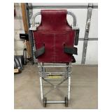 MSRP $3,400 Ferno 107-C Combination Stair Chair + Stretcher 3 In 1 EMS Transport Device Converts Chair To Flat Cot Lightweight Aluminum Frame Wheels Handles Straps Perfect For Ambulance Crews Fire Res