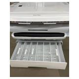 MSRP $8,000 Ergotron StyleView Medical Computer Cart Sit To Stand Height Adjustable Workstation Smooth Rolling Casters Antimicrobial Surfaces Secure Storage Drawer System Perfect For Hospitals EMR Cha