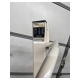 MedCare 440 Stand N Weigh Plus Patient Lift w/ Built In Digital Scale 440 lb Capacity Motorized Sit To Stand Transfer Lift Adjustable Knee Pads Wide Stable Base Perfect For Rehab Centers Assisted Livi