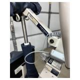 MedCare 440 Stand N Weigh Plus Patient Lift w/ Built In Digital Scale 440 lb Capacity Motorized Sit To Stand Transfer Lift Adjustable Knee Pads Wide Stable Base Perfect For Rehab Centers Assisted Livi